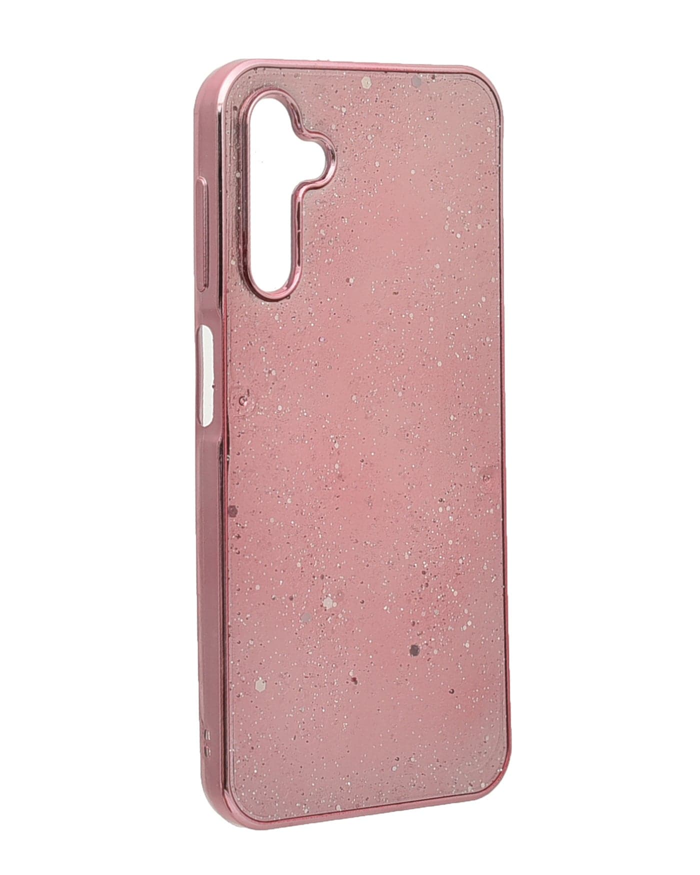 Glitter Plastic Phone Case for Samsung Galaxy A24 - Pink Cases & Covers (٢)