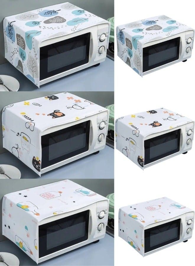 1pc Pocket Design Microwave Cover, Waterproof, Dustproof and Stainproof 85*35cm Kitchen Storage Accessories