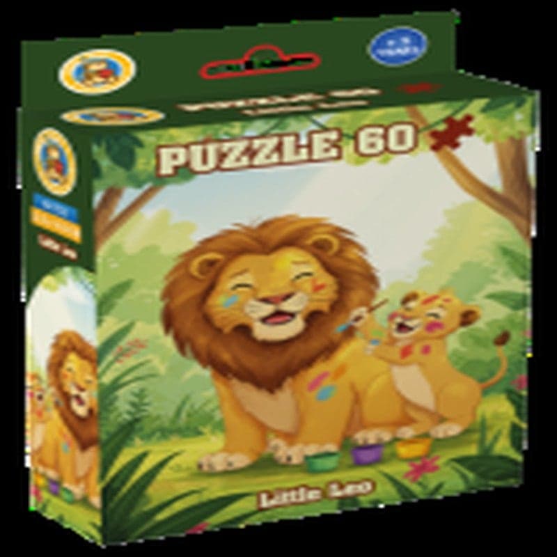 Little Leo - 60 Pieces Jigsaw Puzzles