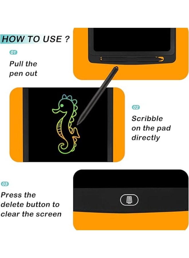 10 Inch Colorful Lcd Writing Tablet Drawing & Painting Supplies (٣)