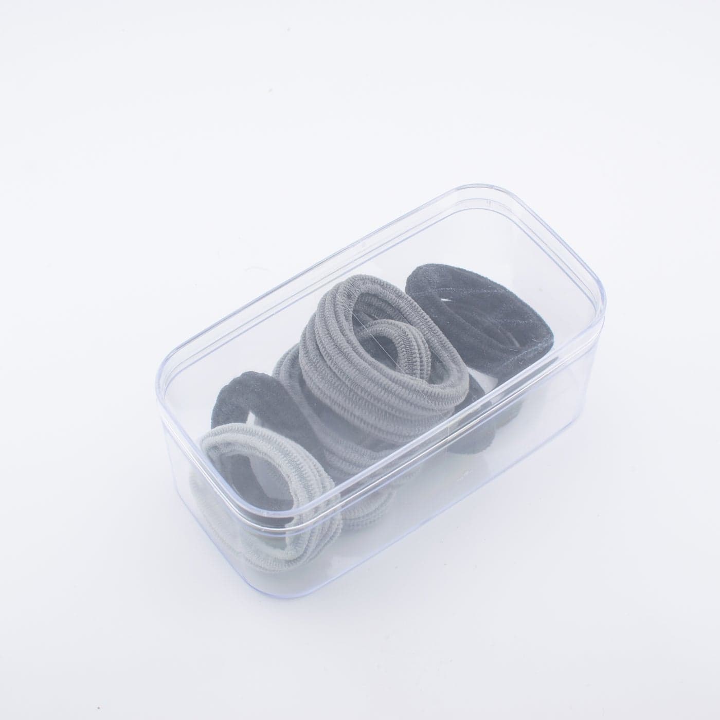 Box of Multi Pcs Colorful Elastic Hair Ties, Qty may vary