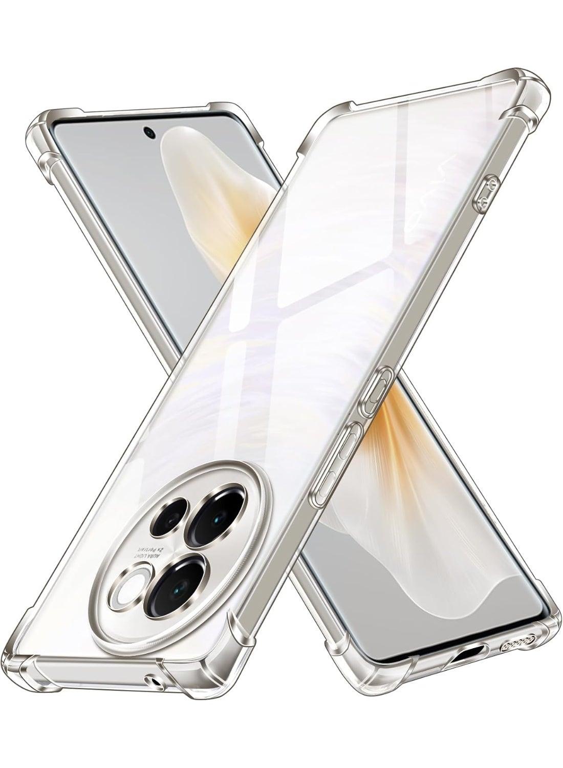 Transparent Shockproof Case Compatible with Vivo V40 Lite Cases & Covers