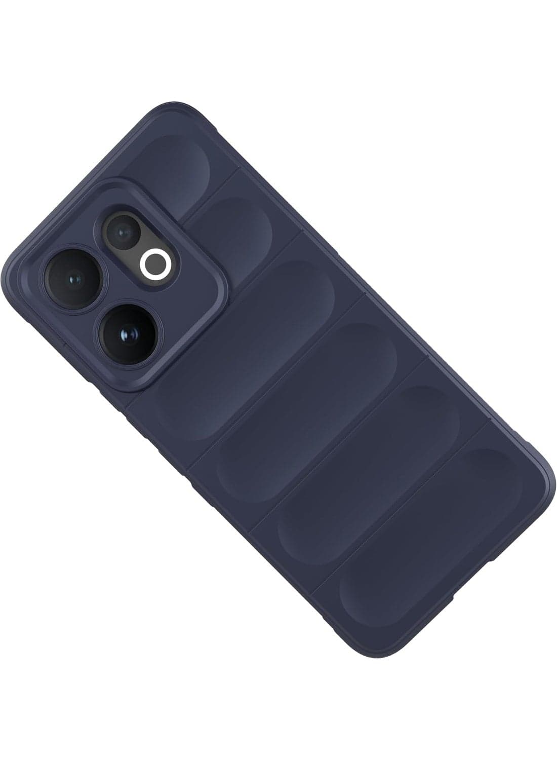 GOLDEN MASK Compatible With Vivo V60 Magic Case ShockProof (Dark Blue) Cases & Covers (٤)