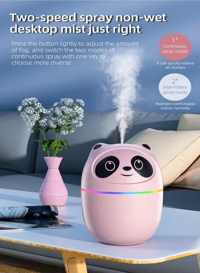 Humidifier Cute air Humidifier Aromatherapy Humidifiers Diffusers Essential Oil Diffuser Home Car Air Purifier Humidifier - GREEN (9)
