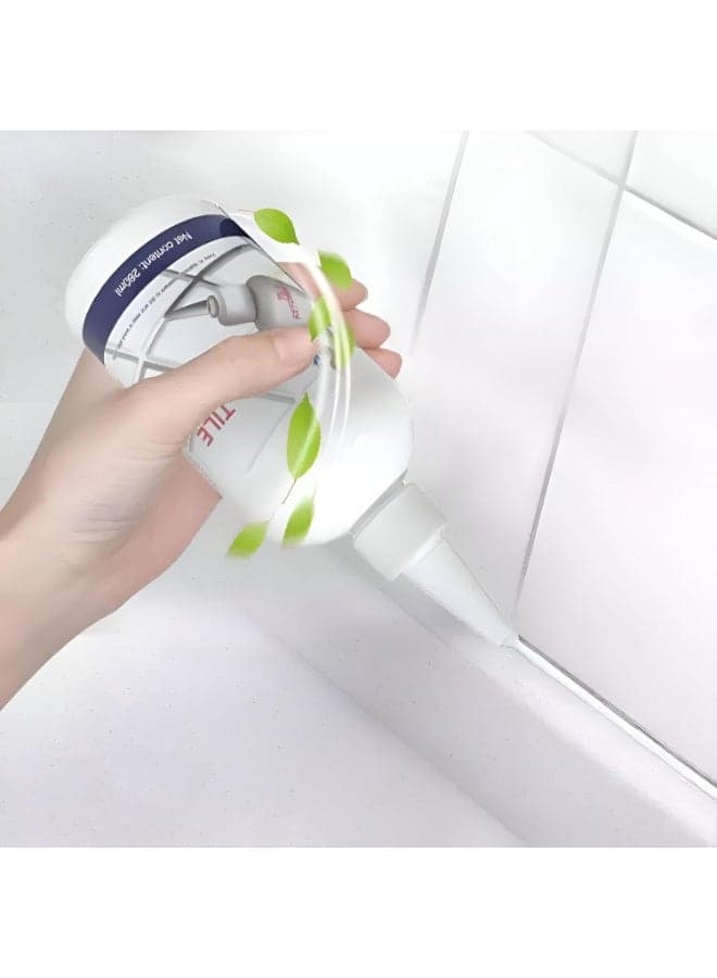 Generic Tile Grout Repair Gel – Ceramic & Floor Grout Refill Glue – Waterproof Mold Resistant Grout Cleaner & Restorer for Bathroom and Kitchen Kitchen Utensils & Gadgets (٣)