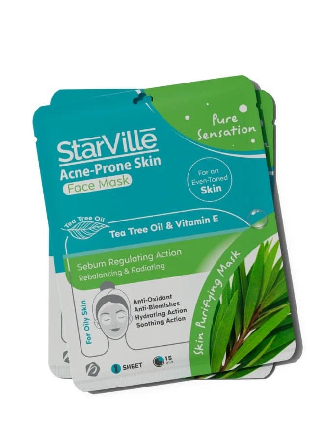 StarVille Acne-prone Skin Face Mask Treatment & Serums (3)