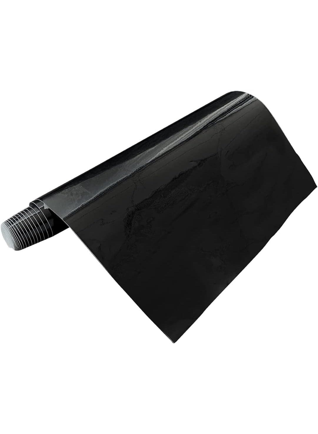 1 meter of multi-purpose vinyl for cars and kitchen utensils, 1 meter 30 cm (glossy black) Decals & Bumper Stickers (٤)
