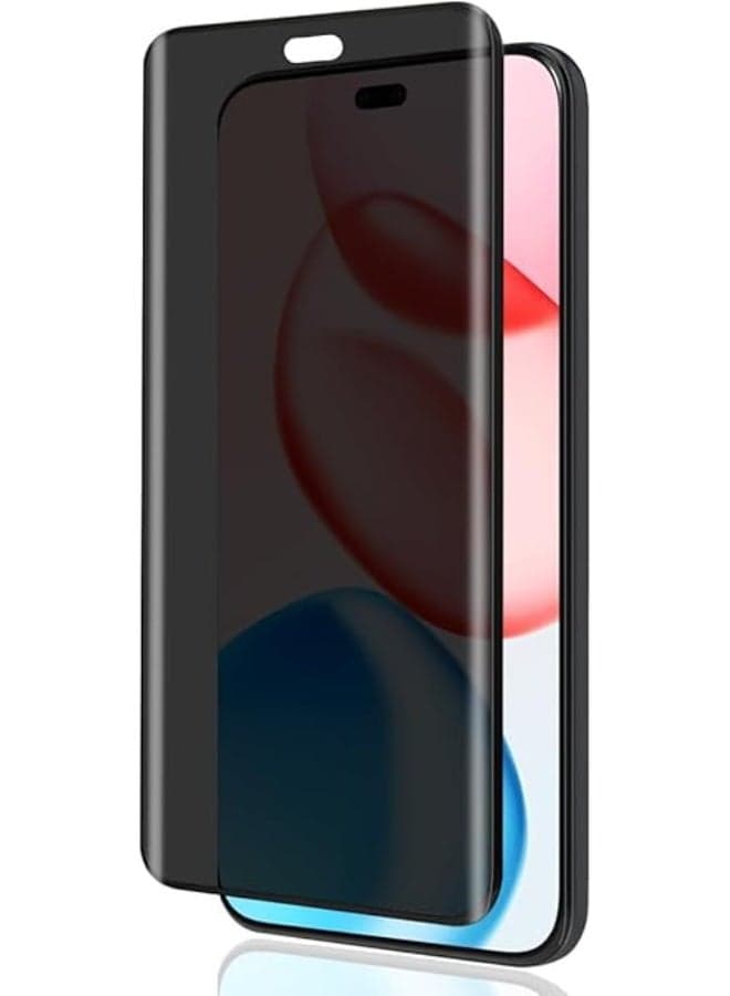 Tempered Glass | Curved UV Privacy Screen Protector Guard for Honor Magic 3 | Full Screen Coverage/Anti Spy/HD/Easy Application | Fingerprint Working/9H Hardness Mobile Screen Protectors