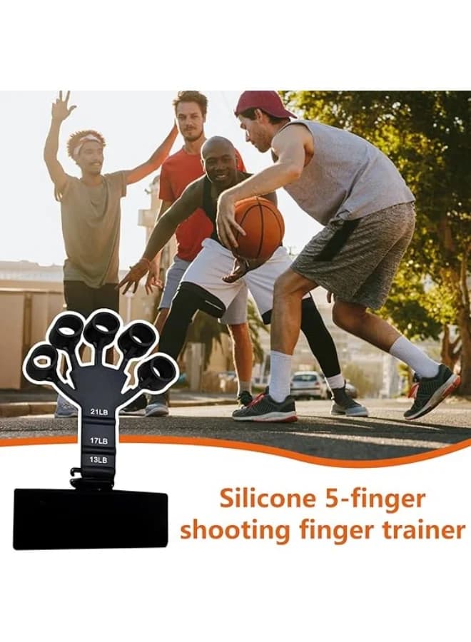 Adjustable silicone finger strengthening and exercise device – a flexible tool to improve grip and hand strength Grip Strengtheners (٥)