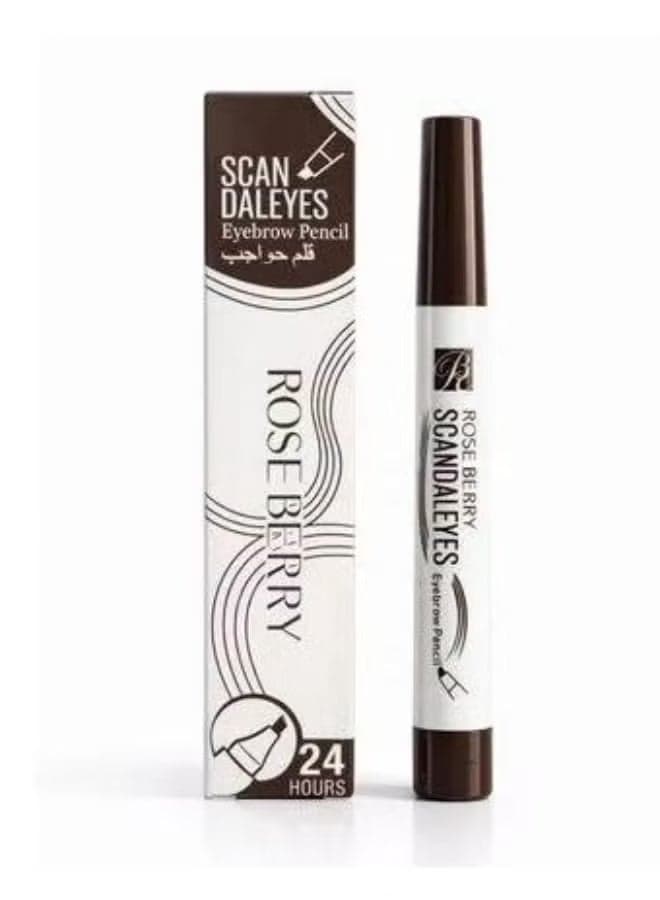 Rose Berry "Scandal Eyes" Eyebrow Pencil - Defining & Long-Lasting Hold (2ml)