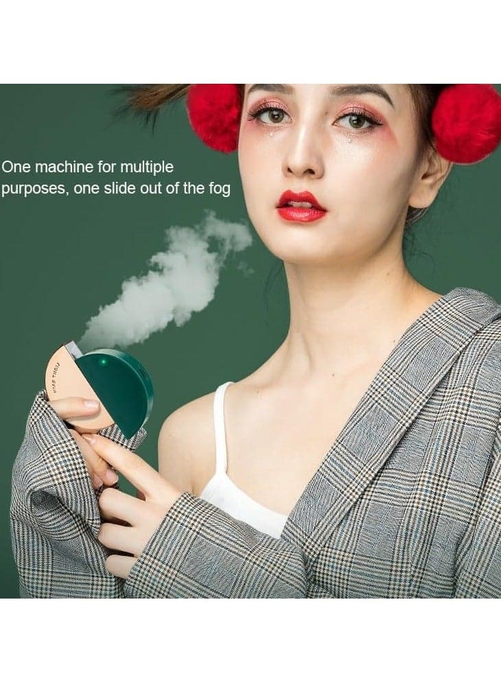 3 in 1 Nano Mist Sprayer Mini Facial Steamer Useful Mist Sprayer Facial Moisturizing Skin Care Steamer USB Rechargeable Portable Hand Sanitizer Fragrance Mist Multicolor (5)