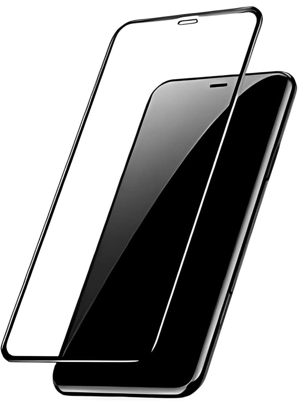 5D Tempered Glass Screen Protector for iPhone XS Max, Clear Mobile Screen Protectors