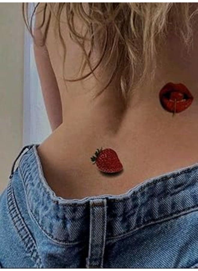 Two sheets of large 3D temporary tattoo stickers for womenzei Makeup Tools & Accessories (4)