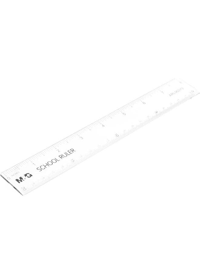 Plastic Ruler, Accurate and Lightweight Measurements, 20 cm Math Materials (٢)