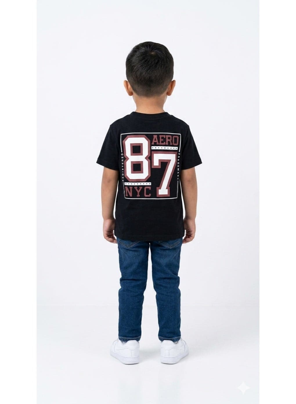 Boys' printed short-sleeved t-shirt, comfortable and stylish Boys' Tops & Tees