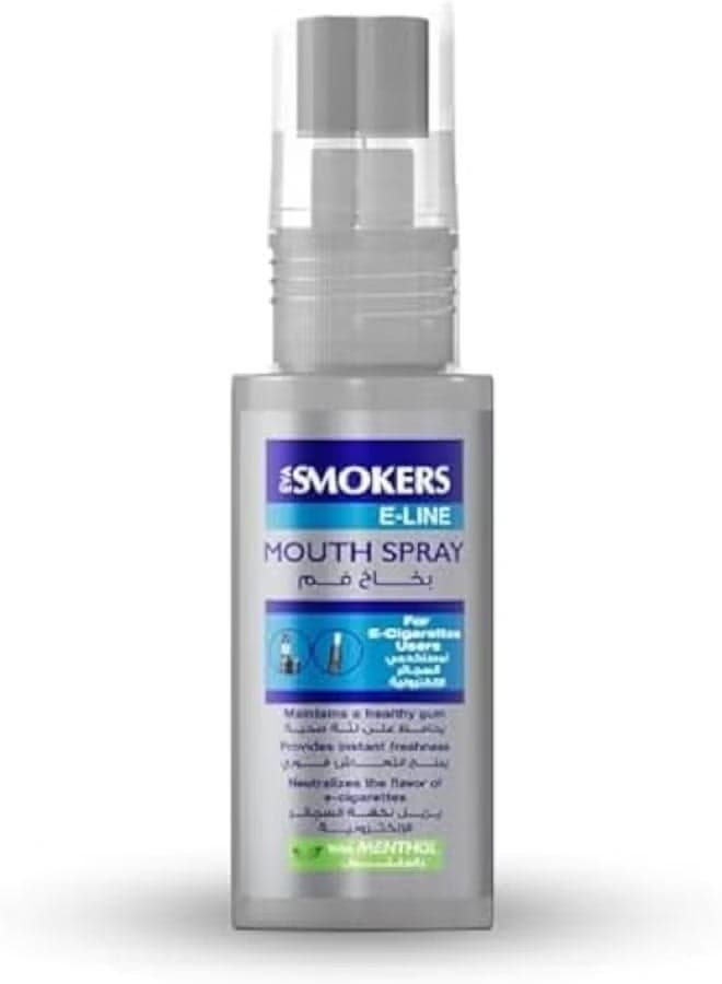 EVA SMOKERS MOUTH SPRAY WITH MENTHOL 20ML Breath Fresheners