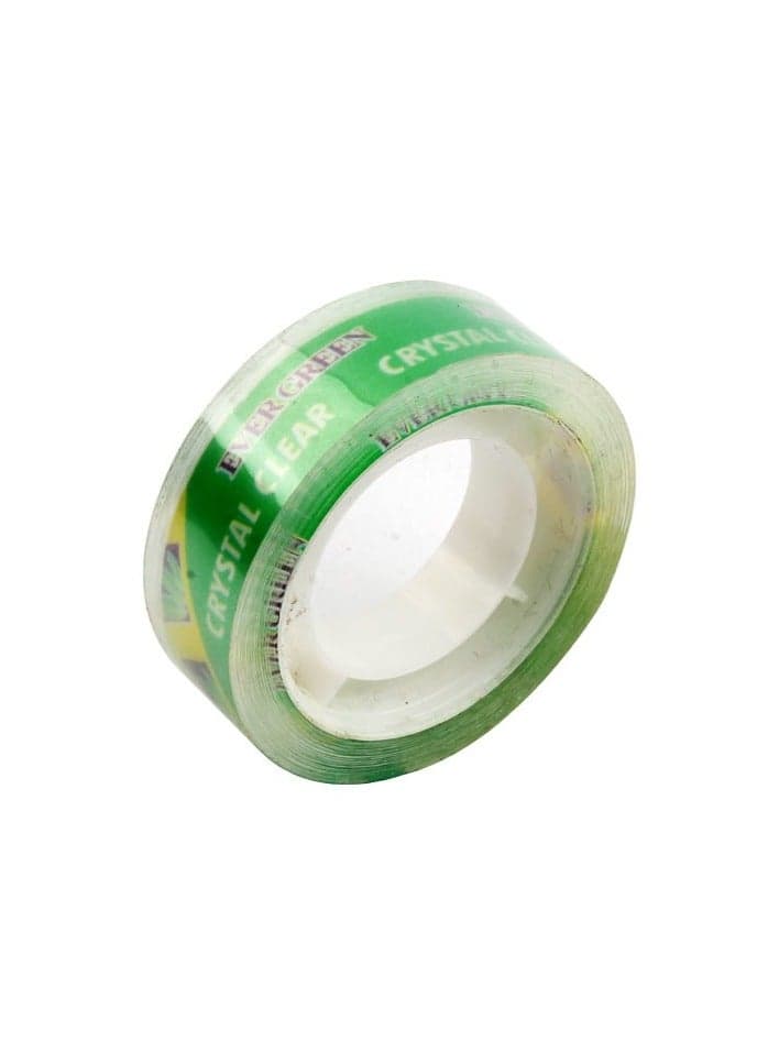 Crystal Clear tape roll 15 mm (pack of 10) Transparent Tape