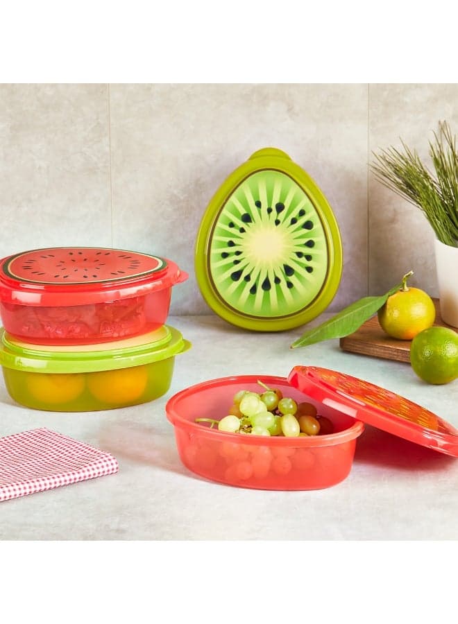 Qlux Avocado Preservation Box, 800 ml Capacity Holders