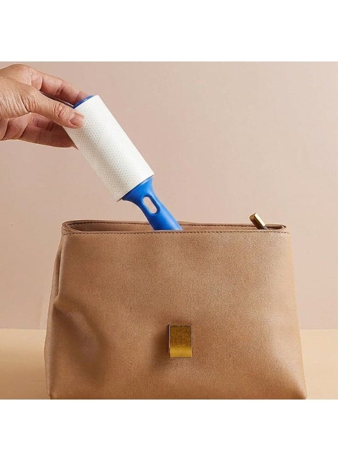 Lint Remover 3 Pack 10 Sheets Each Lint and Pet Hair Remover Brush for Clothes Hair Removal Kit Portable Sticky Paper with Angled Dust Remover Suitable for Removing Hair, Crumbs, and More Cat Hair Removal Products (٦)