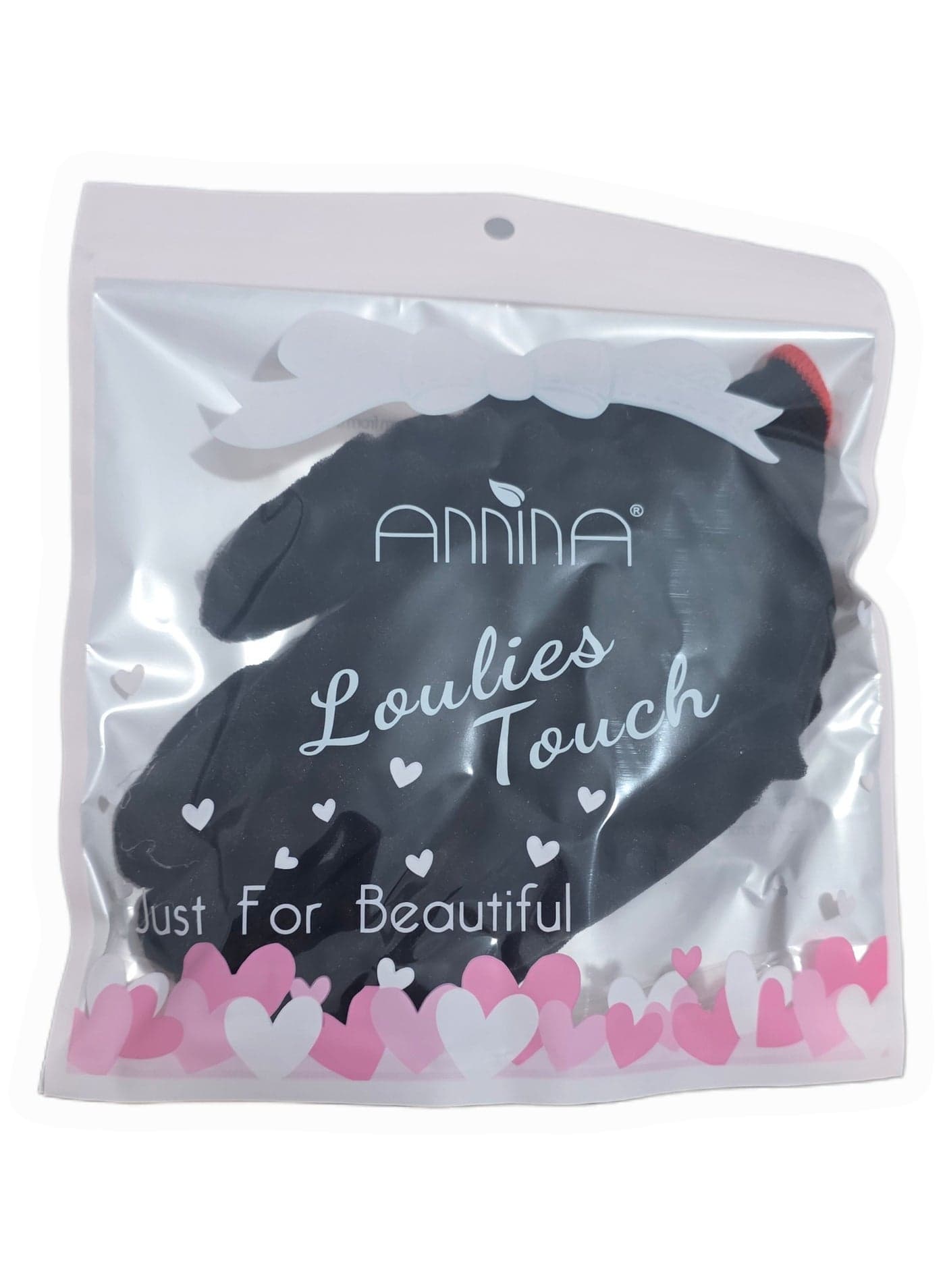 Magic Twist Curl Hair Sponge Barber Gloves Black 20cm Curl Enhancers