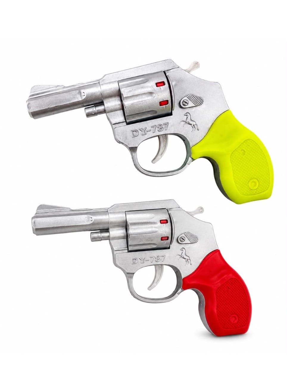Children's toy gun for active play, classic and durable design with a colorful handle, 1 piece - First Choice Blasters & Foam Play