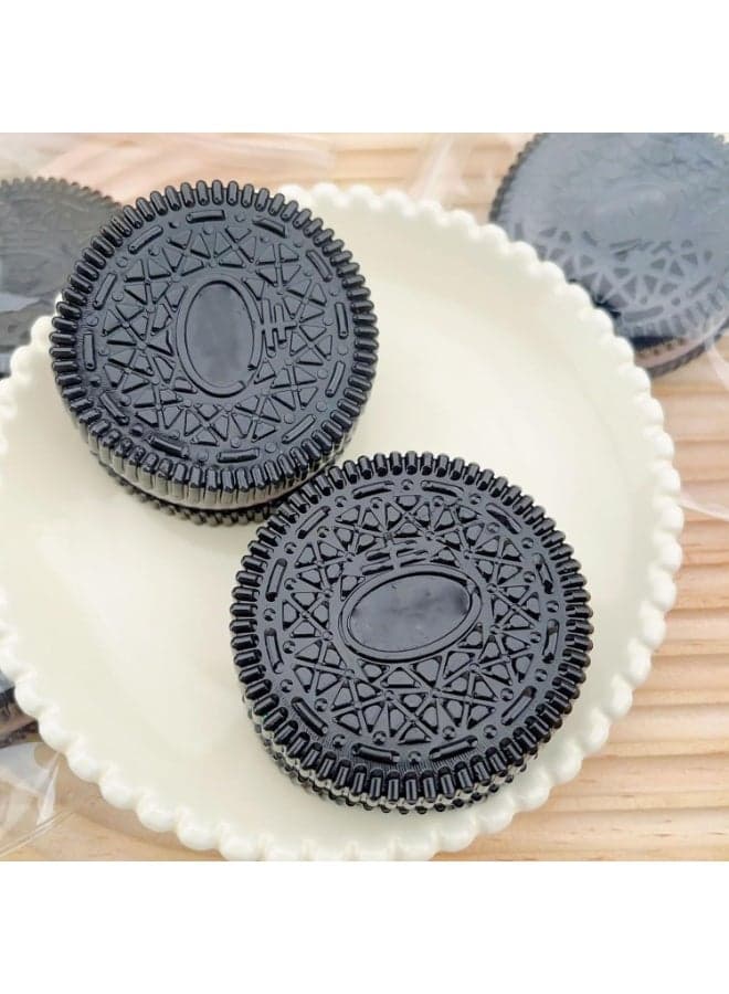 Oreo squishy stress reliever toy, tension-relief squeeze toy, cute squishy stress balls, fidget toy for friends and family (٣)