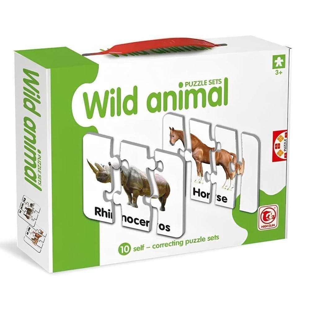 Wild Animal Puzzle Sets 10 Groups - 88183 (2)