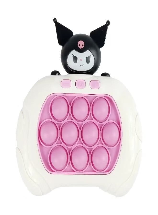 Kuromi Quick Push Game Toys Handheld Fast Speed Push Game for Boys Girls 3-12, Fidget Game Toys Sensory Toys for Teens and Adults, Push Bubble Light up Puzzle Game for Autistic Children Gifts Pop It (٢)