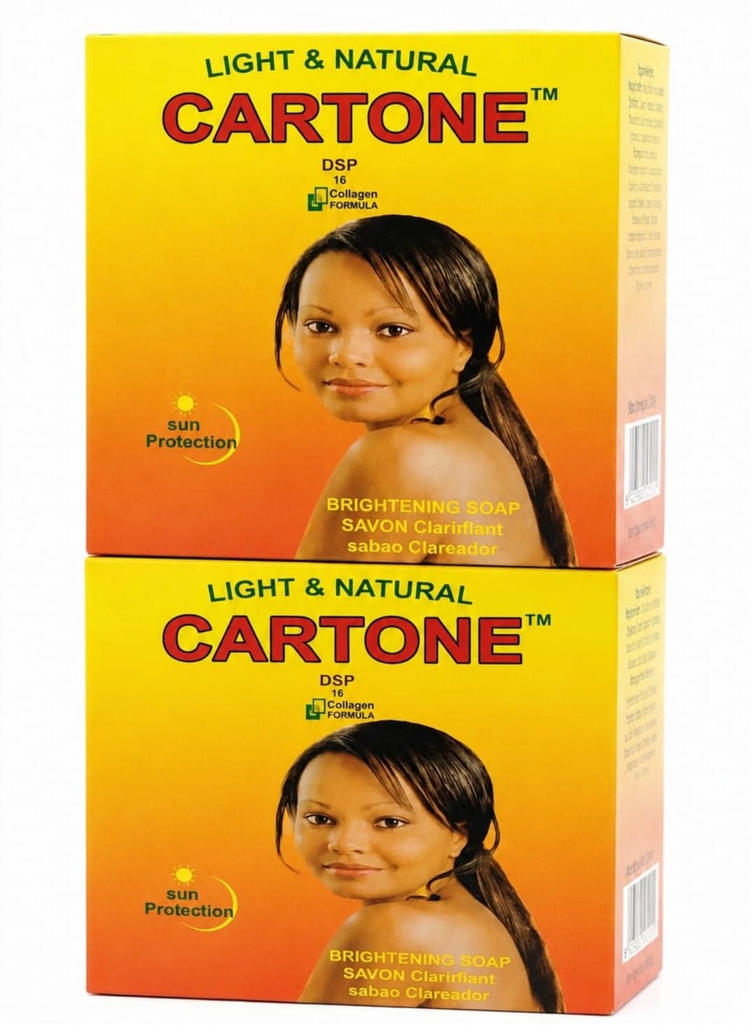 Carotone soap for lightening and unifying skin tone - 2Pcs