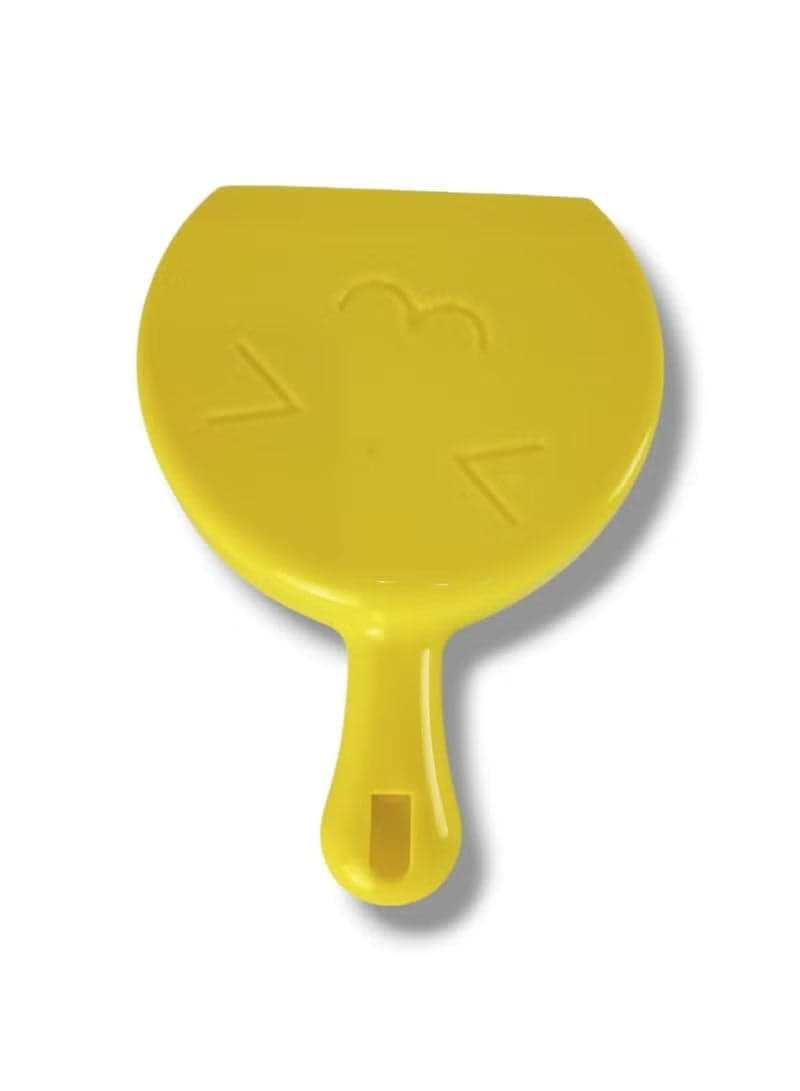 Mini Duck-Shaped Hand Broom and Dustpan Set – Durable, Unbreakable Plastic – Cute Cartoon Yellow (4)