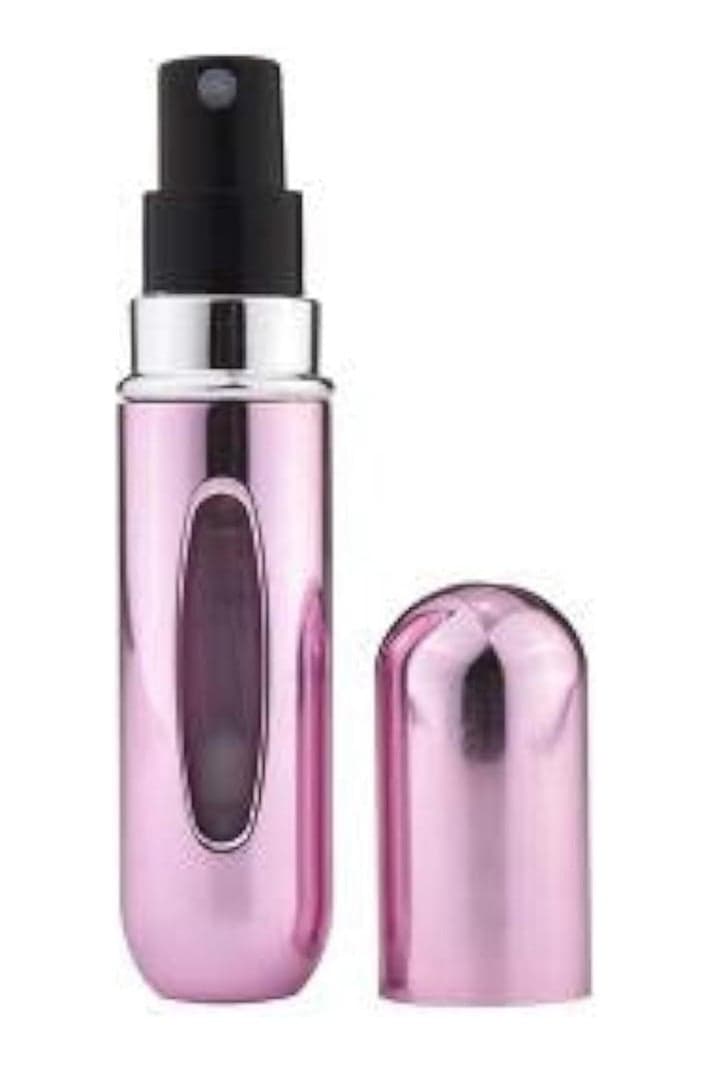 Generic Portable Perfume Atomizer Bottles – 4 Pcs Refillable Mini Travel Spray, Multicolor (٥)