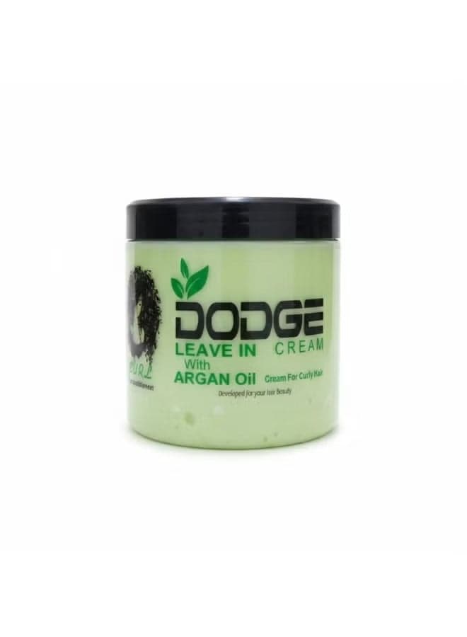 Leave-In Cream with Argan Oil for Curly Hair – 450g