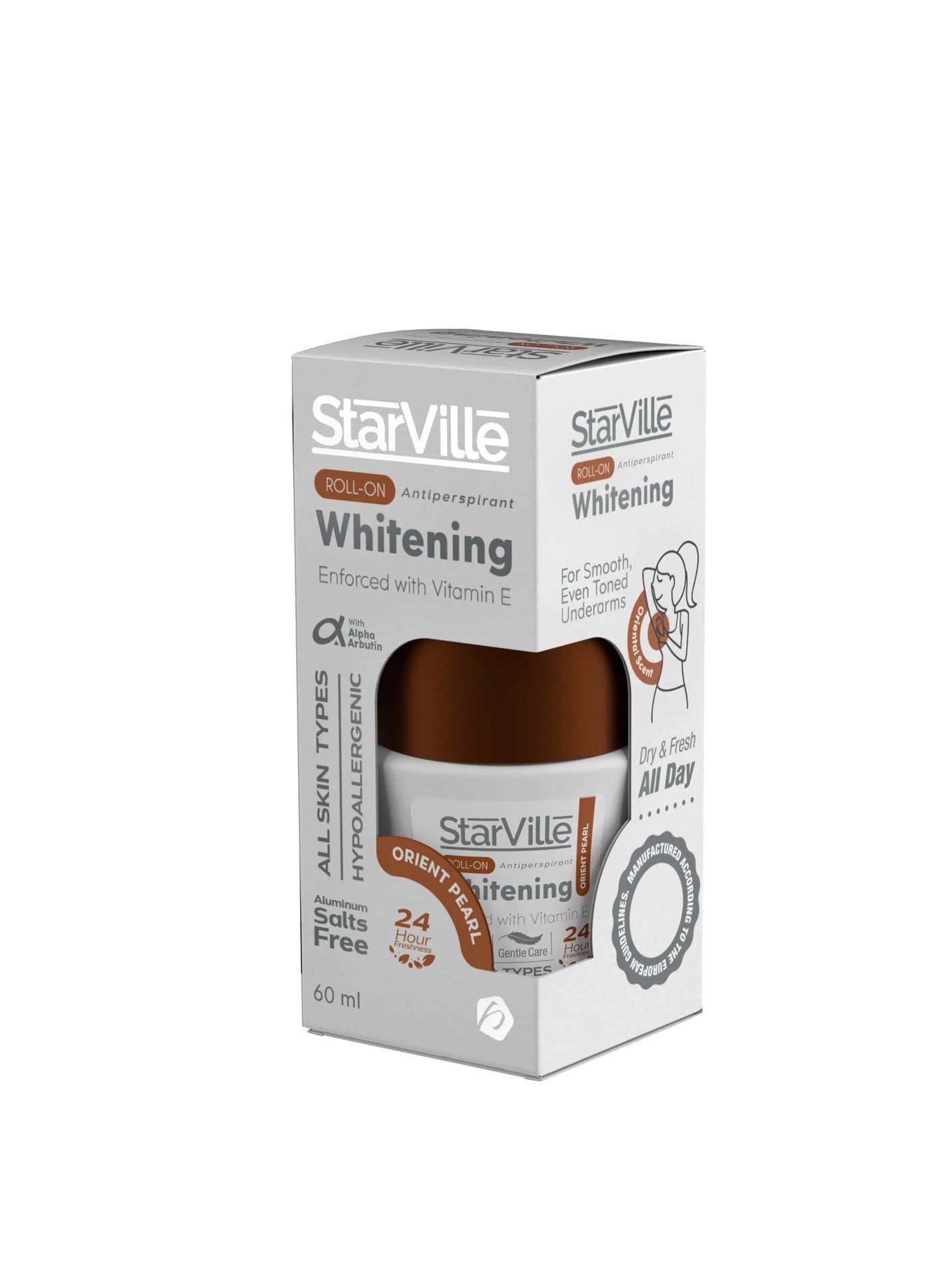Starville Whitening Roll On Orient Pearl Scent 60 ml Deodorants & Antiperspirants (٢)