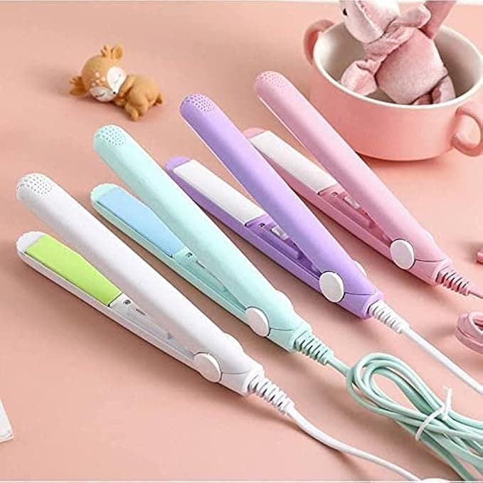 Mini Hair Iron, Ceramic, Multicolor Hair Curling Irons