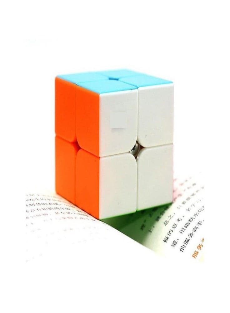 2x2 Speed Cube - Fast and Smooth Spinning - Durable and Sturdy Stickerless, Best 3D Puzzle Toy - Spins Faster Brain Teasers (٣)