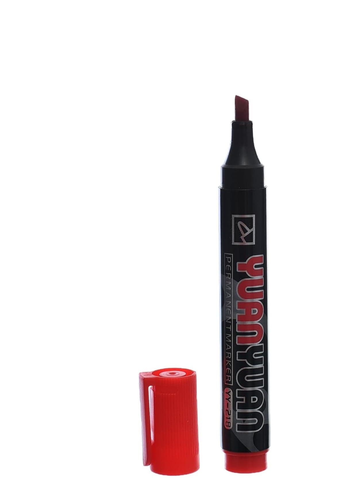 Permanent Marker YY-218 Red | Long-Lasting, Quick-Dry Ink for Bold Markings