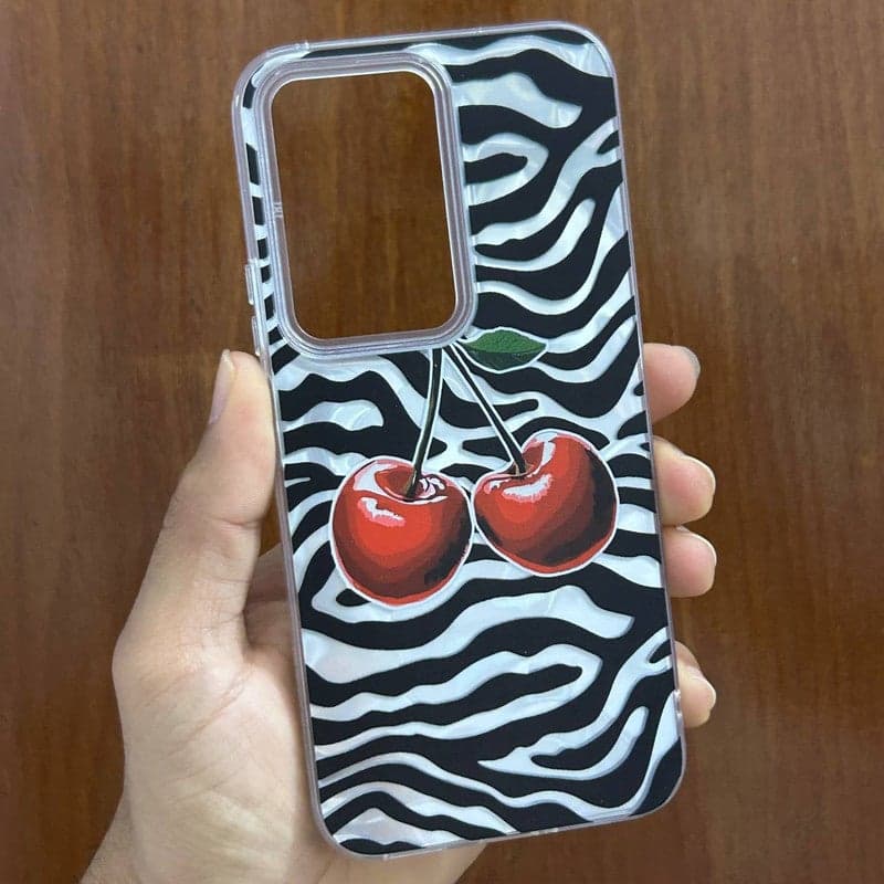 Modern, multi-shaped back cover compatible with the phone Realme 15X Cases & Covers (٢)