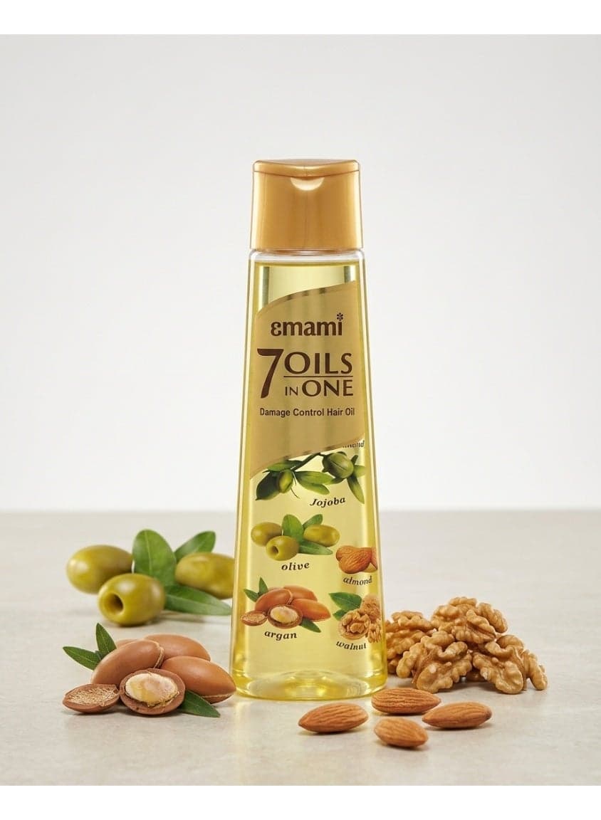 7 in One Damage Control Hair Oil - Non-Sticky Nourishment & Hair Fall Control - 100ml (2)