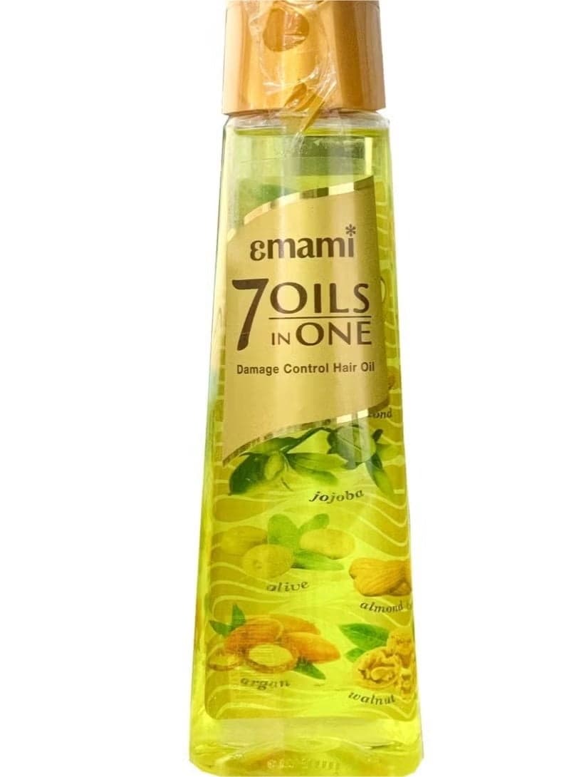 7 in One Damage Control Hair Oil - Non-Sticky Nourishment & Hair Fall Control - 100ml (4)