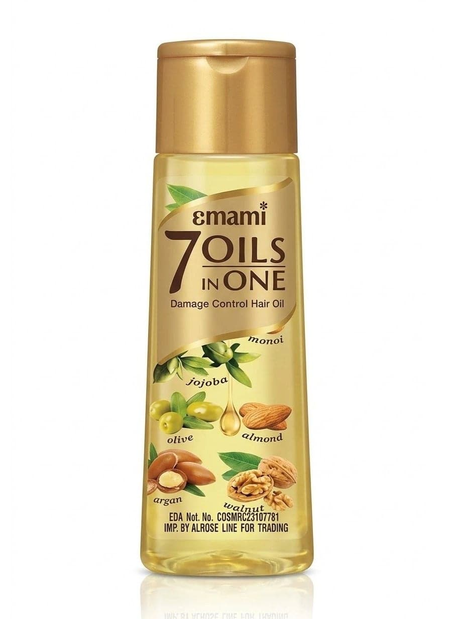 7 in One Damage Control Hair Oil - Non-Sticky Nourishment & Hair Fall Control - 100ml