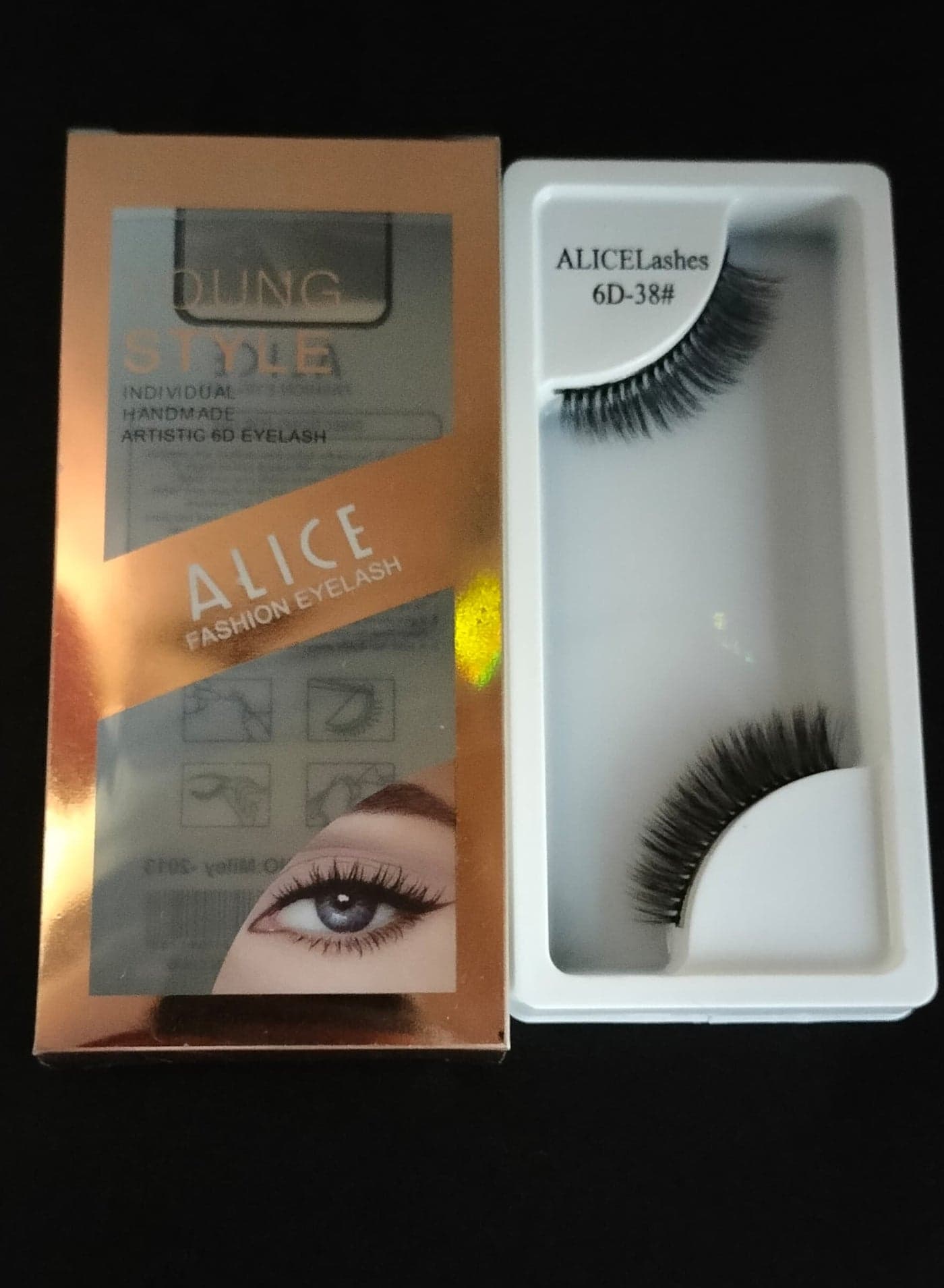 ALICE FASHION 6D EYELASH 38# False Eyelashes