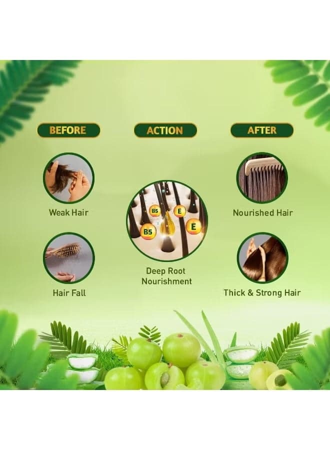 Dabur Amla Advanced Oil 180 ml – Amla and Aloe Vera Oil for Strengthening and Hair Fall Control – For Strong and Shiny Hair Oil & Serums (3)