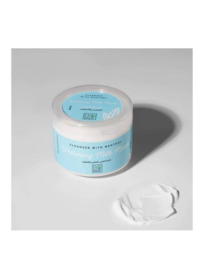 Bobana Whitening Milk Mask With Menthol 250 Gm (packaging may vary) Skin Care Masks (٥)