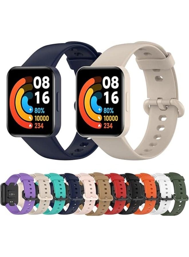 A replacement silicone band with a distinctive design and high-quality materials for the Xiaomi Mi Watch Lite Smartwatch Bands (5)
