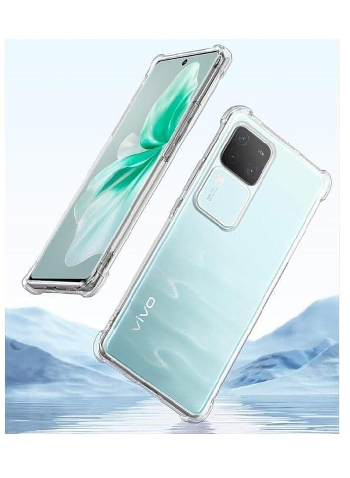 Vivo V30 / VIVO S18 Anti Shock Transperent Case Cases & Covers (4)