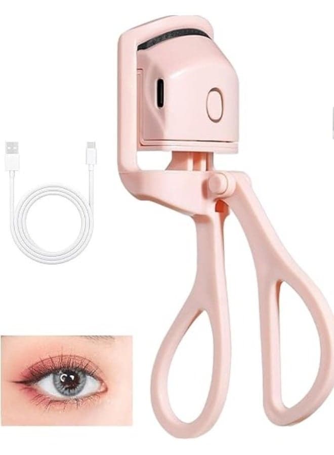 Professional Heated Electric Eyelash Curler – Ergonomic design with a soft silicone pad to protect your lashes and provide a natural curl that lasts all day. Eyelash Tools