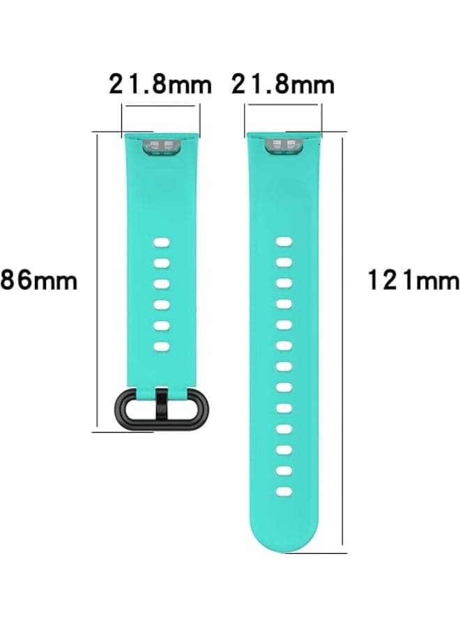 A replacement silicone band with a distinctive design and high-quality materials for the Xiaomi Mi Watch Lite Smartwatch Bands (4)