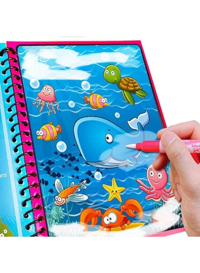 Water Coloring Book Drawing & Painting Supplies (3)