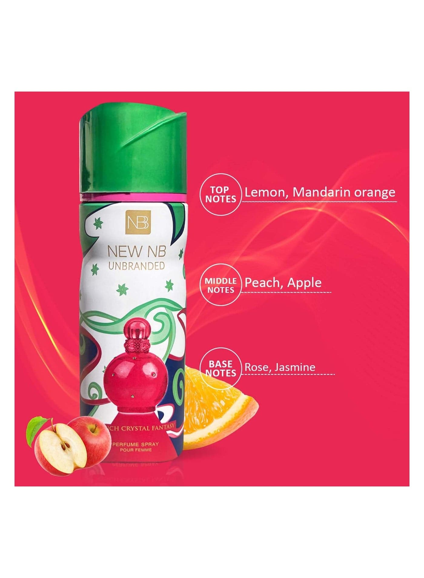 Perfume Spray Fantasy For Women 200ml (4)