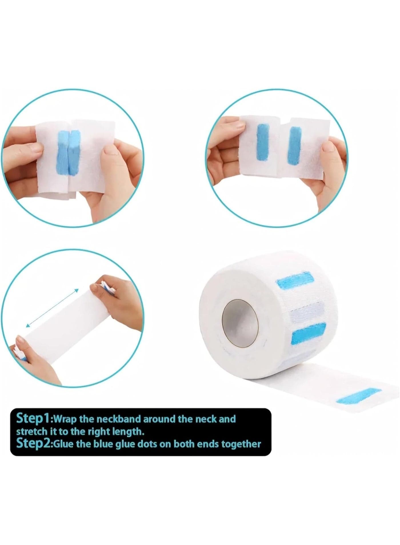 Barber Neck Strip Roll – Single Roll – Professional Hair Cutting & Shaving Personal Care (4)